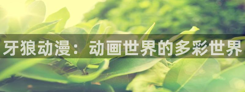囧次元官网下载：牙狼动漫：动画世界的多彩世界