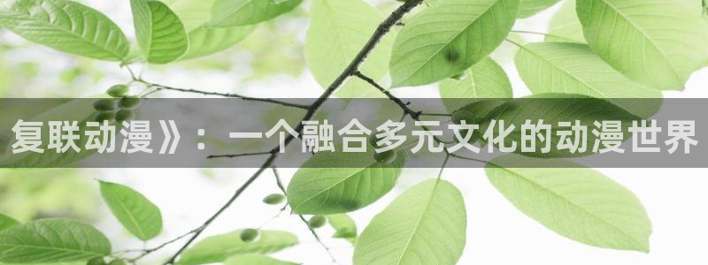 囧次元官方入口官网：复联动漫》：一个融合多元文化的动漫世界